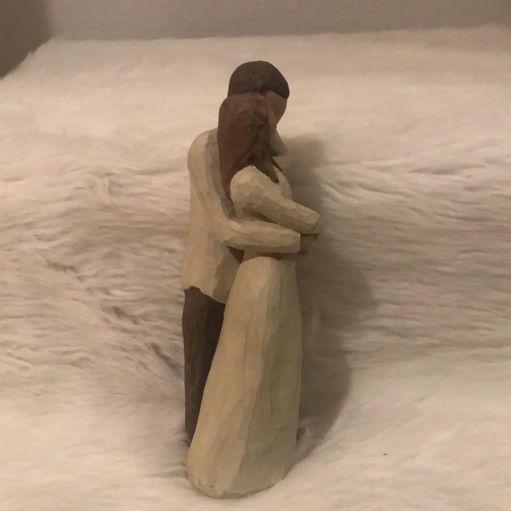 Willow Tree “Together” 2001 Man and Woman Embracing Figurine - Picture 2 of 5